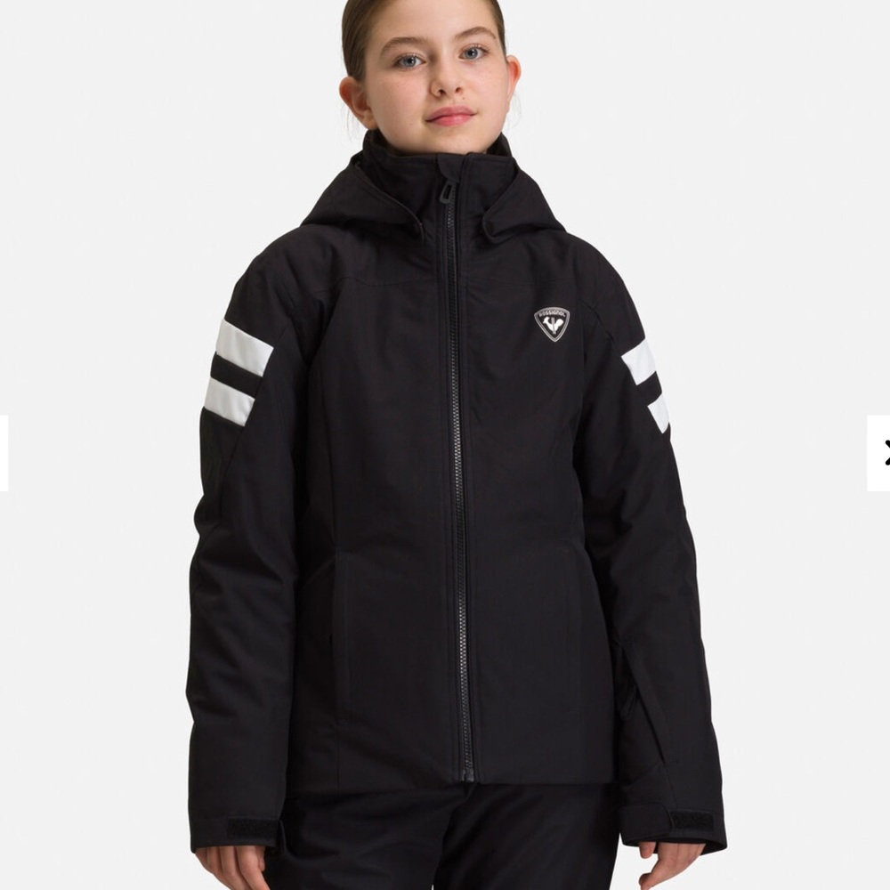 Rossignol Girls NWOT Black Ski Jacket size 10